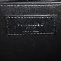 Saint Laurent Kate Tassel Chain Bag Medium Croc-Embossed