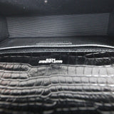 Saint Laurent Kate Tassel Chain Bag Medium Croc-Embossed