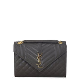 Saint Laurent Monogram Mix Matelasse Envelope Chain Bag Medium