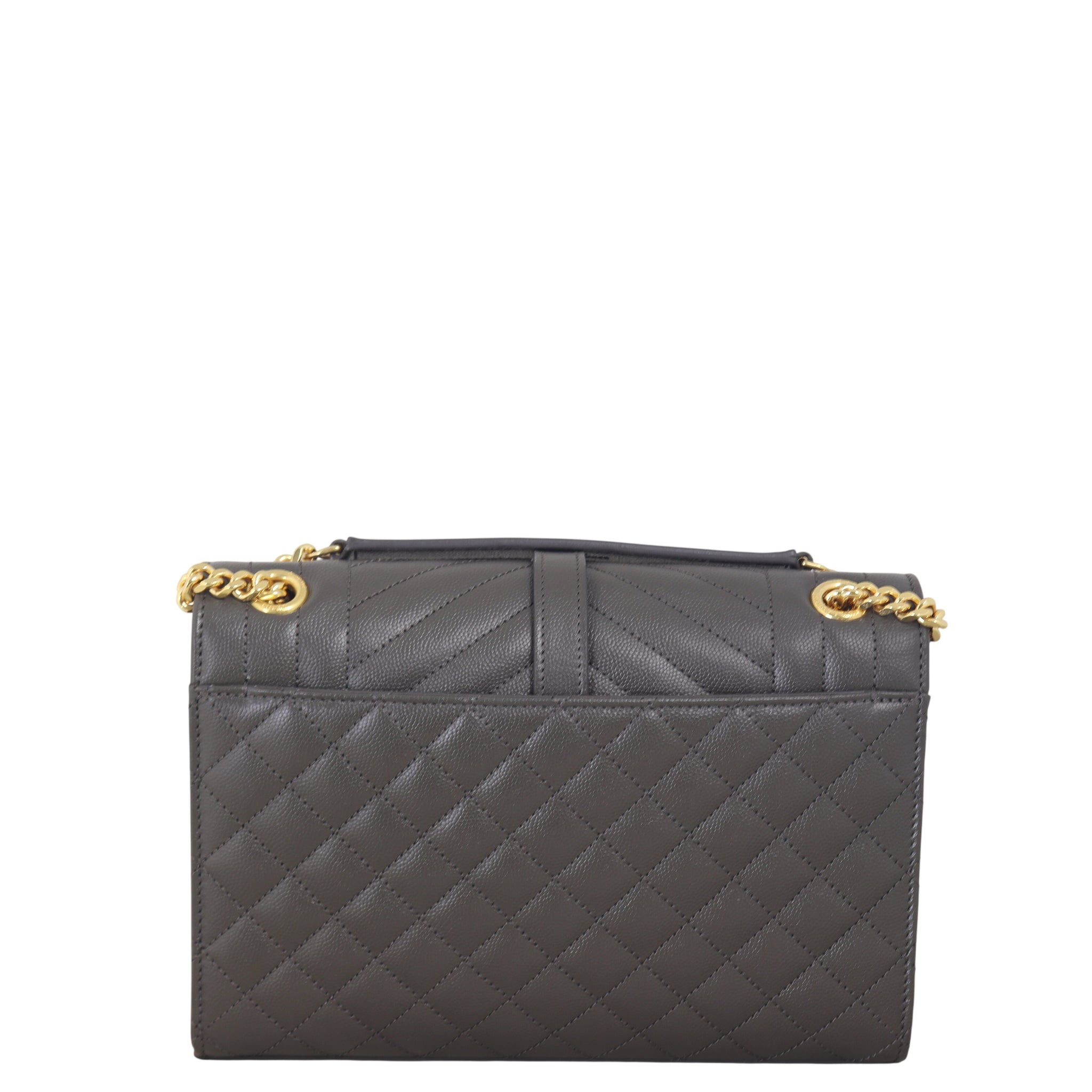 Saint Laurent Monogram Mix Matelasse Envelope Chain Bag Medium