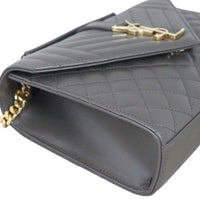 Saint Laurent Monogram Mix Matelasse Envelope Chain Bag Medium
