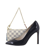 Louis Vuitton Mini Pochette Accessories Damier Azur