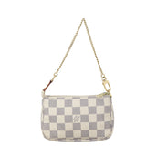 Louis Vuitton Mini Pochette Accessories Damier Azur
