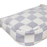 Louis Vuitton Mini Pochette Accessories Damier Azur