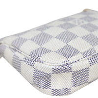 Louis Vuitton Mini Pochette Accessories Damier Azur
