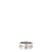 Bvlgari B.Zero1 18k White Gold Three Band Ring