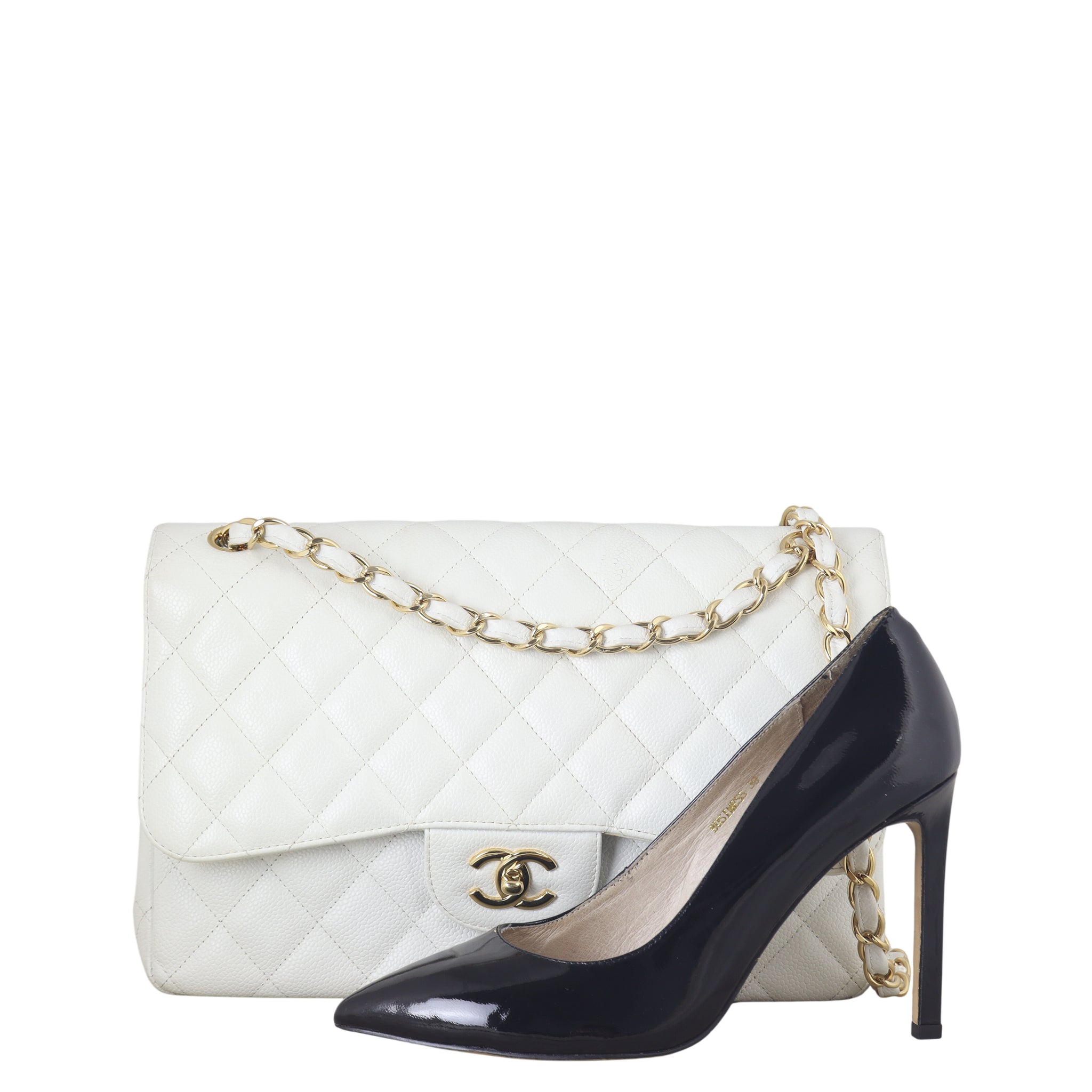 Chanel Classic Double Flap Jumbo Caviar