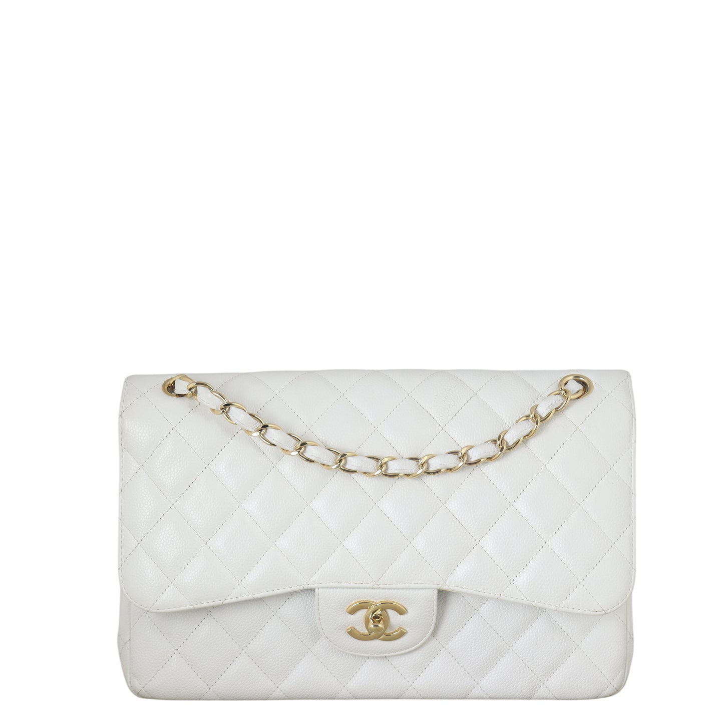 Chanel Classic Double Flap Jumbo Caviar