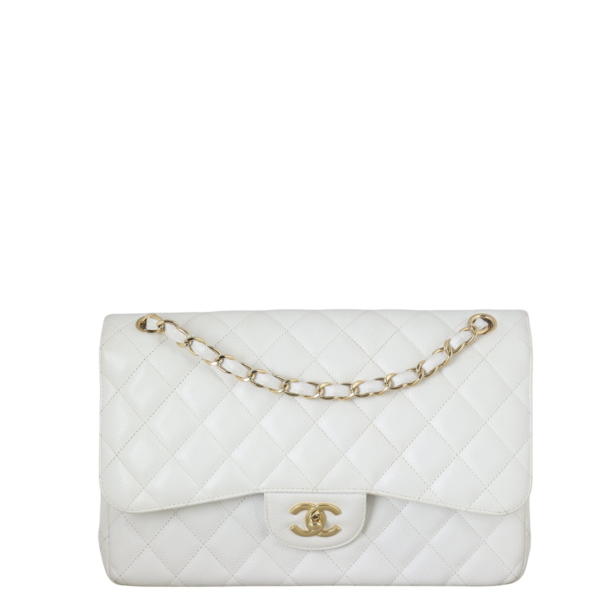 Chanel Classic Double Flap Jumbo Caviar