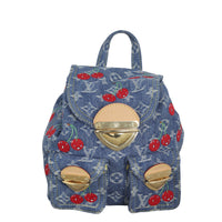 Louis Vuitton x Takashi Murakami Venice Backpack Monogram Denim Cerises