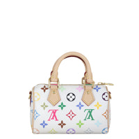 Louis Vuitton x Takashi Murakami Nano Speedy Monogram Multicolore
