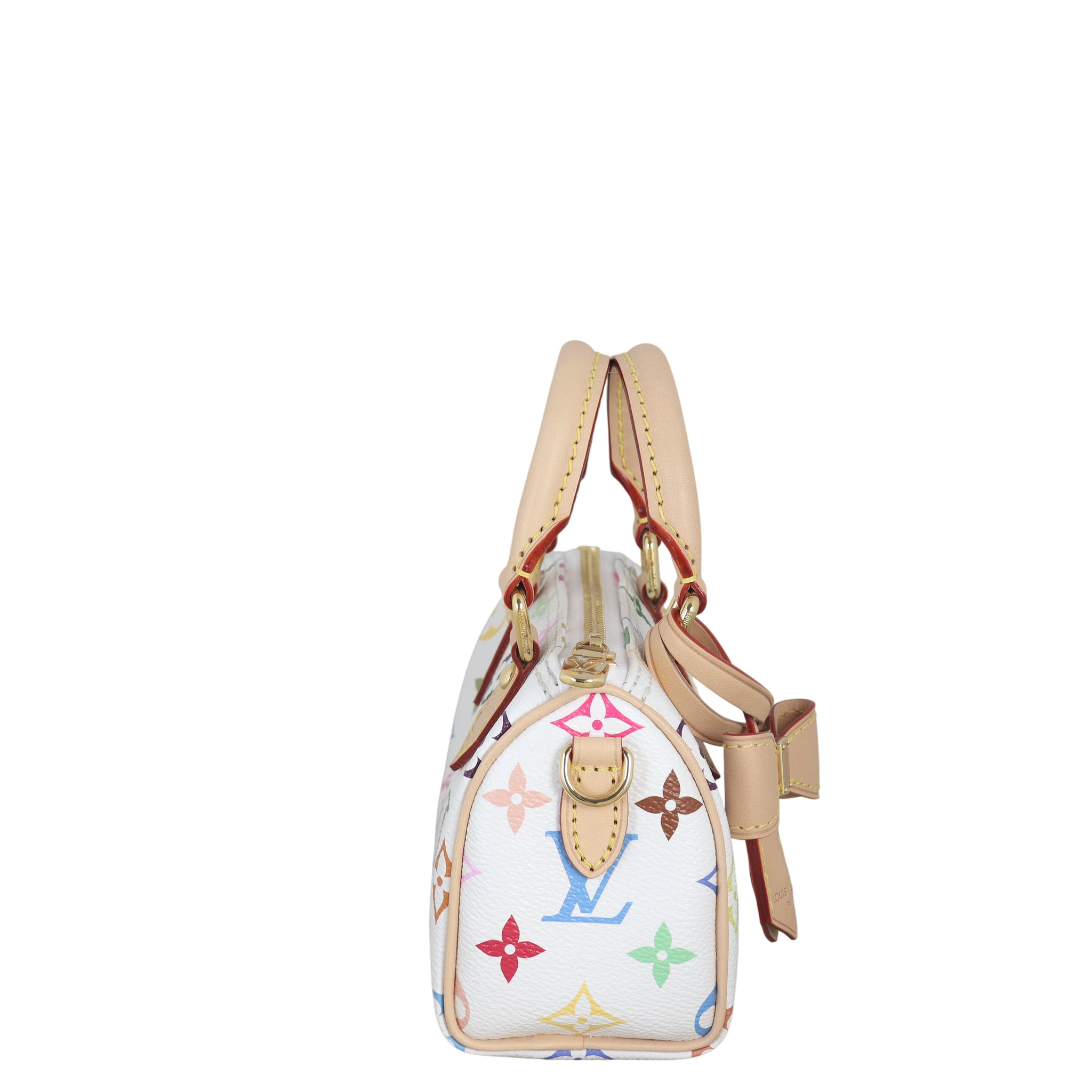 Louis Vuitton x Takashi Murakami Nano Speedy Monogram Multicolore
