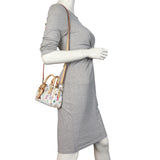 Louis Vuitton x Takashi Murakami Nano Speedy Monogram Multicolore