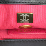 Chanel Chain Bar Top Handle Flap Bag