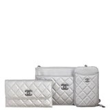 Chanel Multi Pouch Clutch with Chain