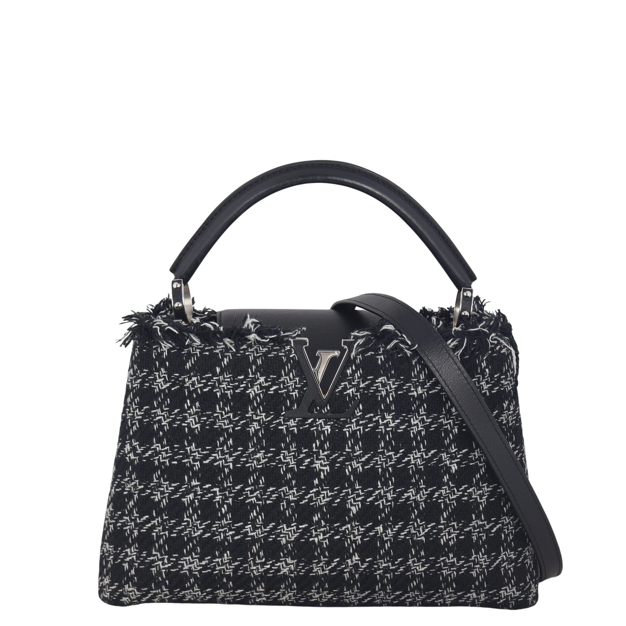 Louis Vuitton Capucines MM Tweed