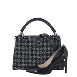 Louis Vuitton Capucines MM Tweed