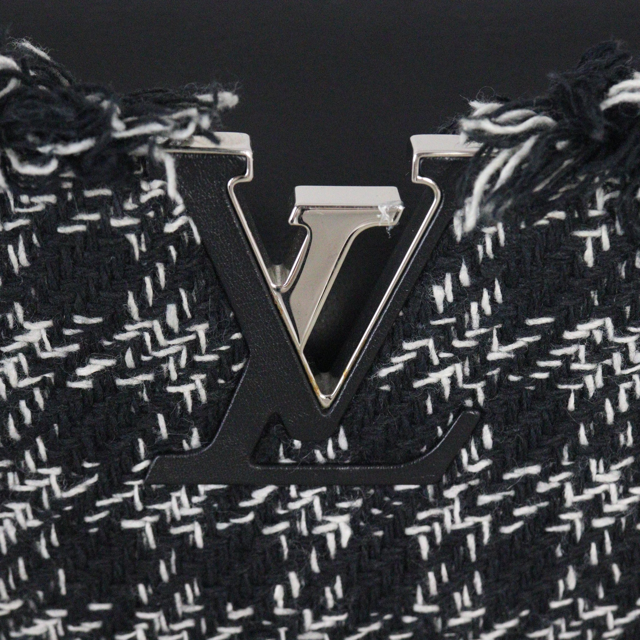 Louis Vuitton Capucines MM Tweed