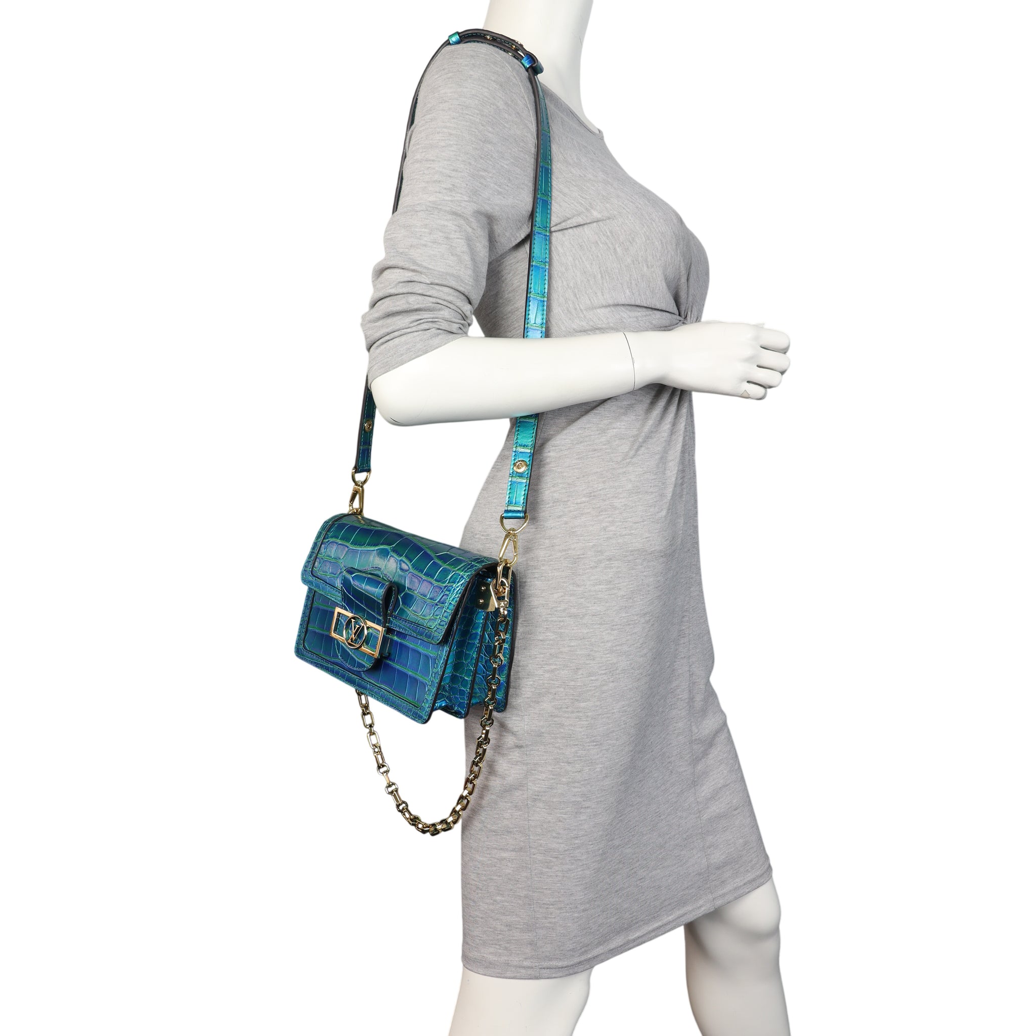 Louis Vuitton Mini Dauphine Crocodile