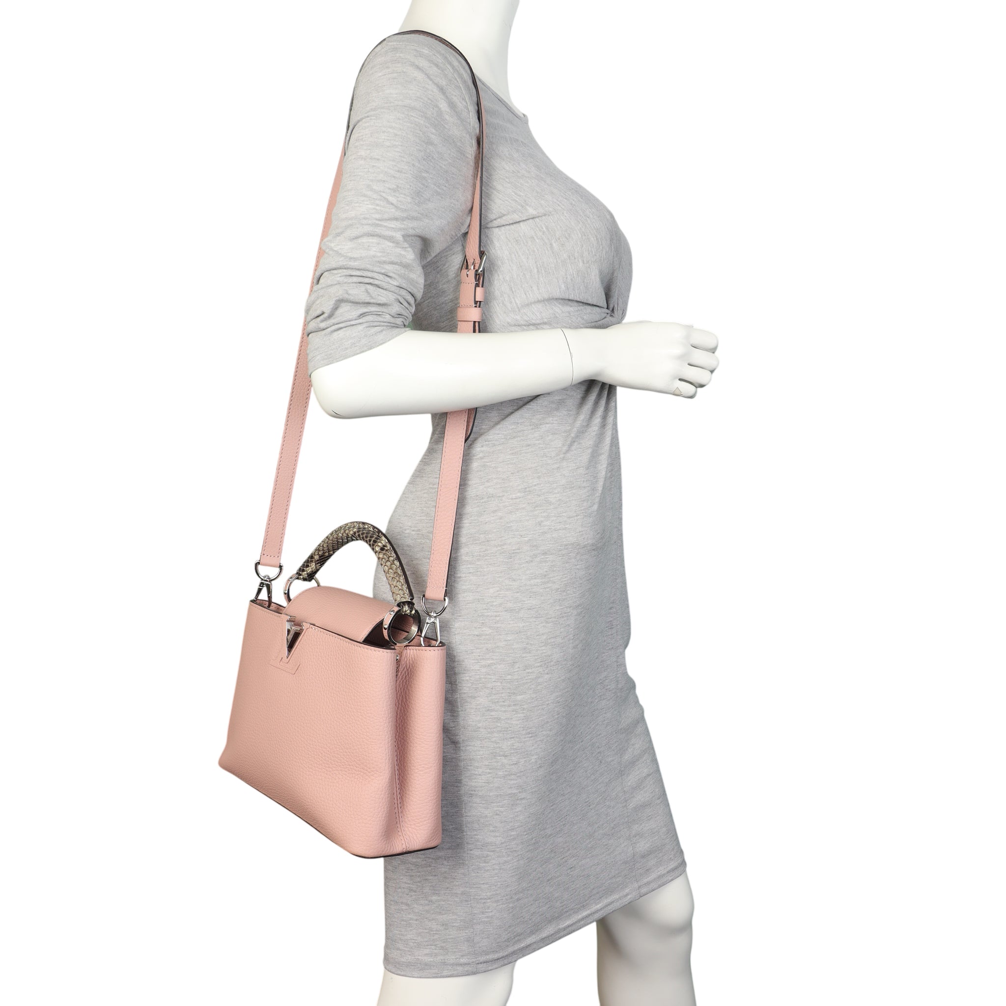 Louis Vuitton Capucines BB Python Handle