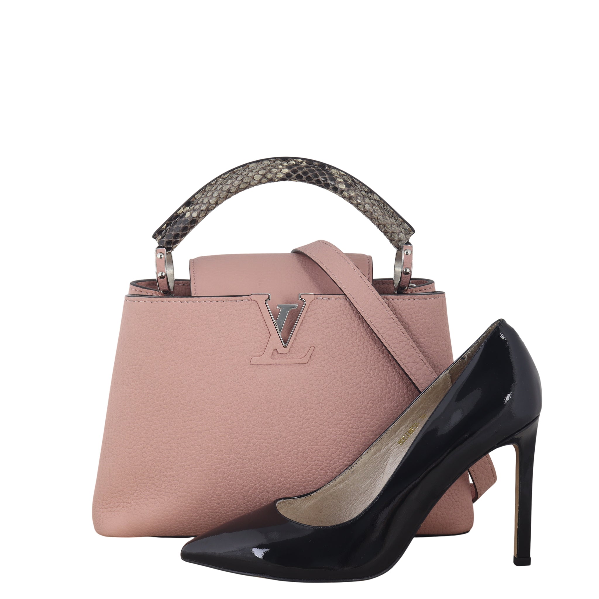 Louis Vuitton Capucines BB Python Handle