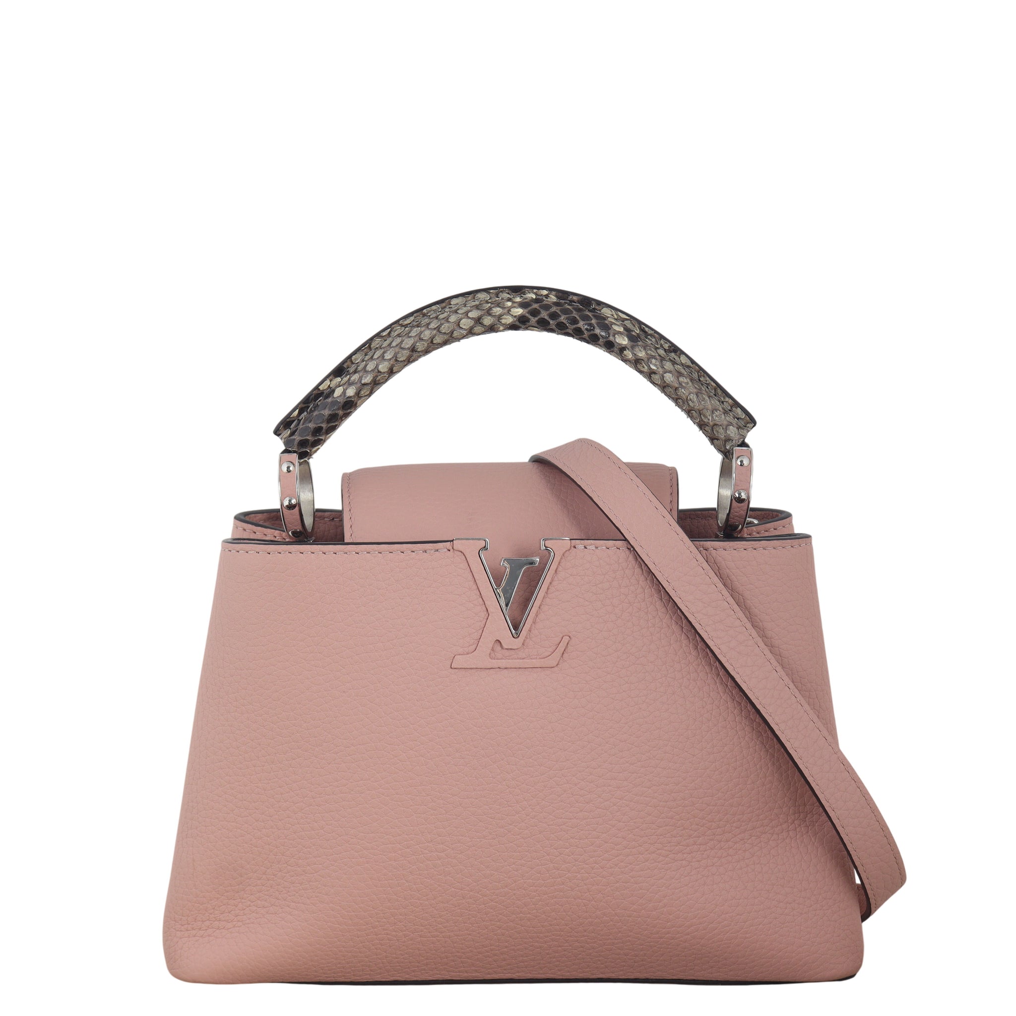 Louis Vuitton Capucines BB Python Handle