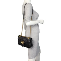 Gucci GG Marmont Matelasse Medium Shoulder Bag