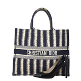 Dior Book Tote Large Striped