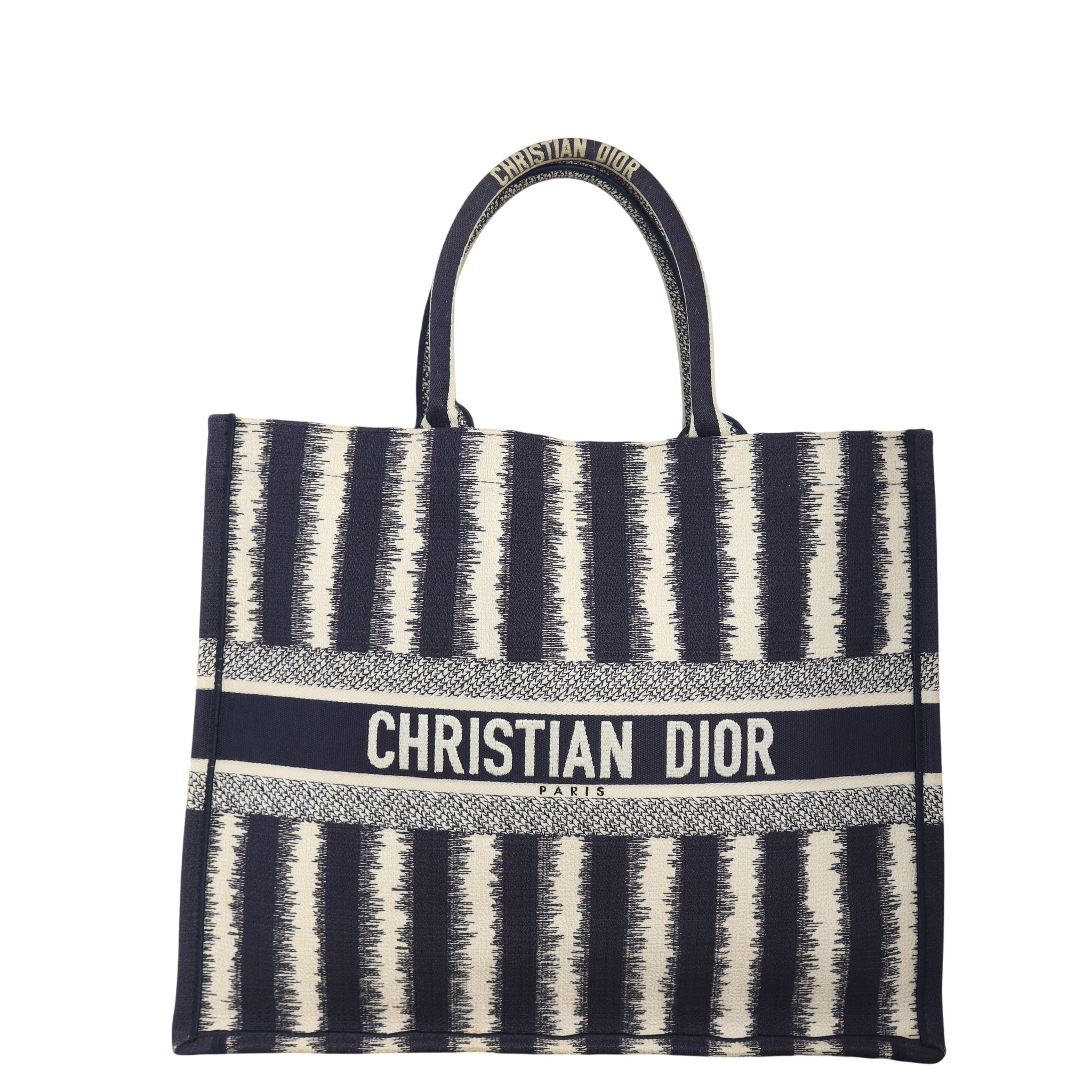 Dior Book Tote Large Striped