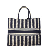 Dior Book Tote Large Striped