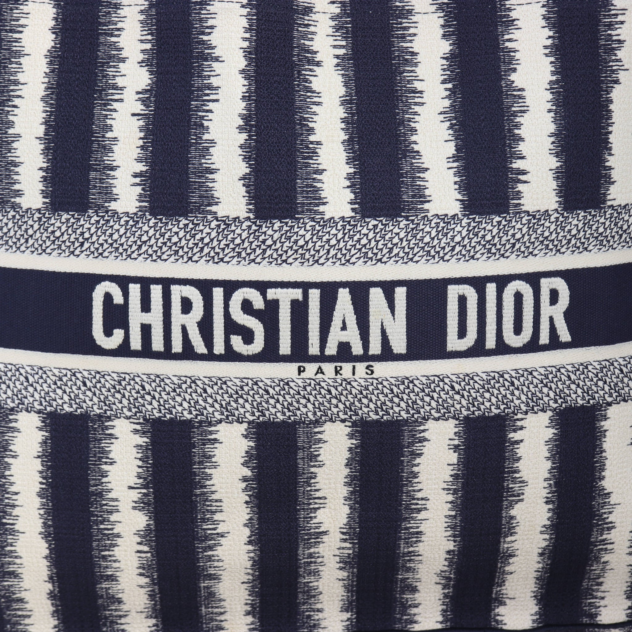 Dior Book Tote Large Striped