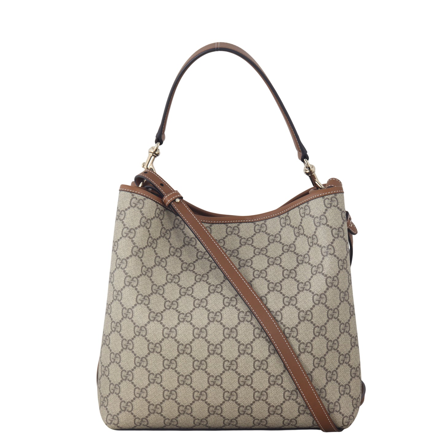 Gucci GG Monogram Emblem Bucket Medium