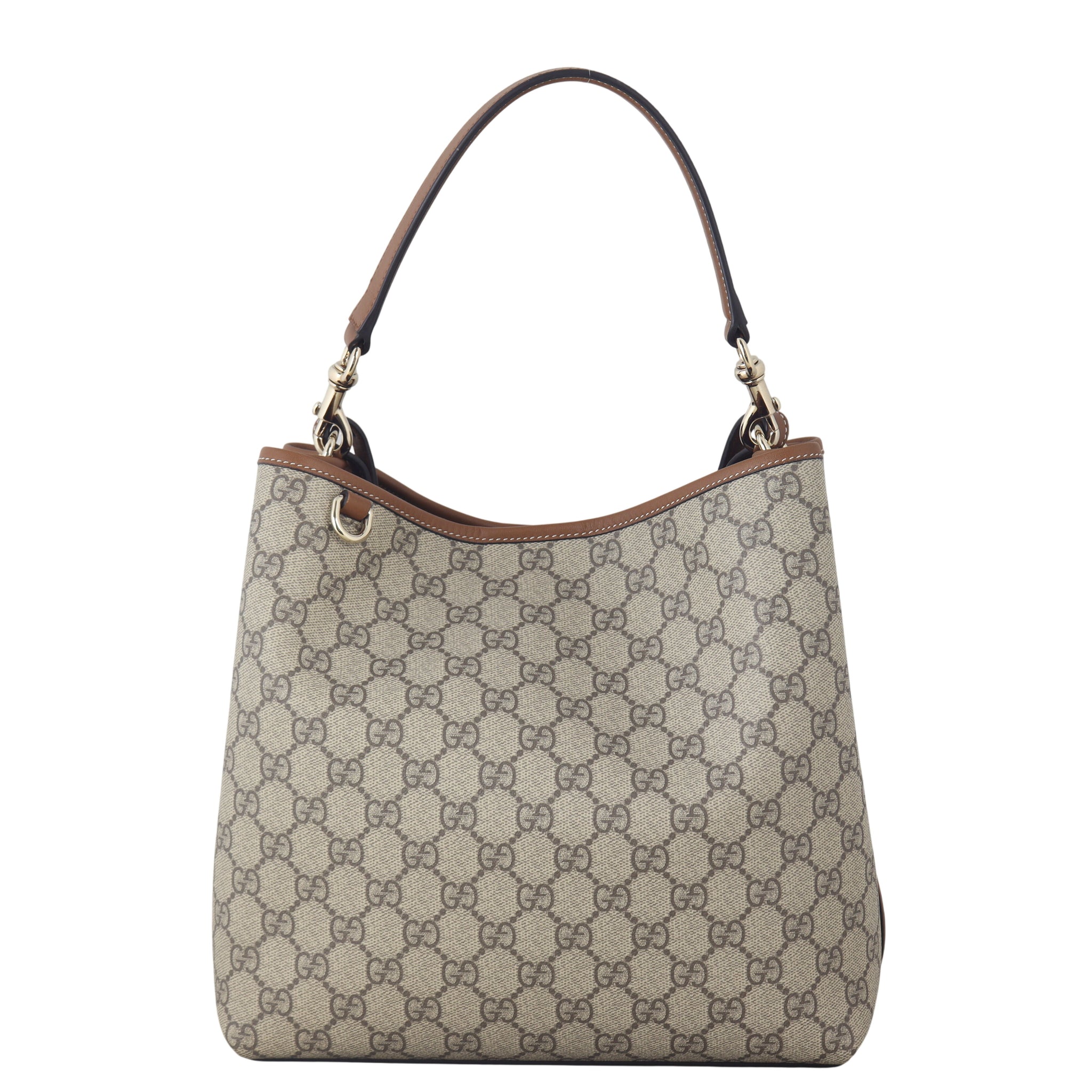 Gucci GG Monogram Emblem Bucket Medium