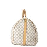 Louis Vuitton Keepall 55 Bandouliere Damier Azur