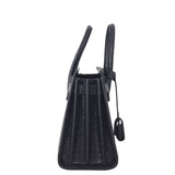 Saint Laurent Sac de Jour Baby Croc Embossed
