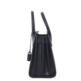 Saint Laurent Sac de Jour Baby Croc Embossed