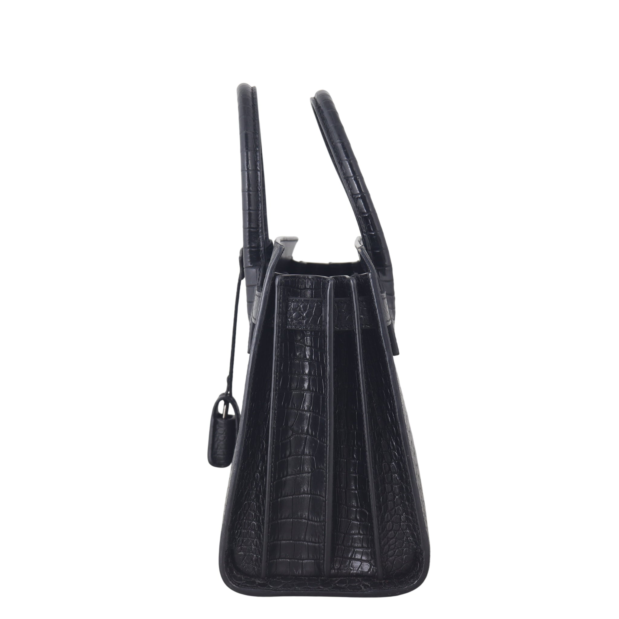 Saint Laurent Sac de Jour Baby Croc Embossed