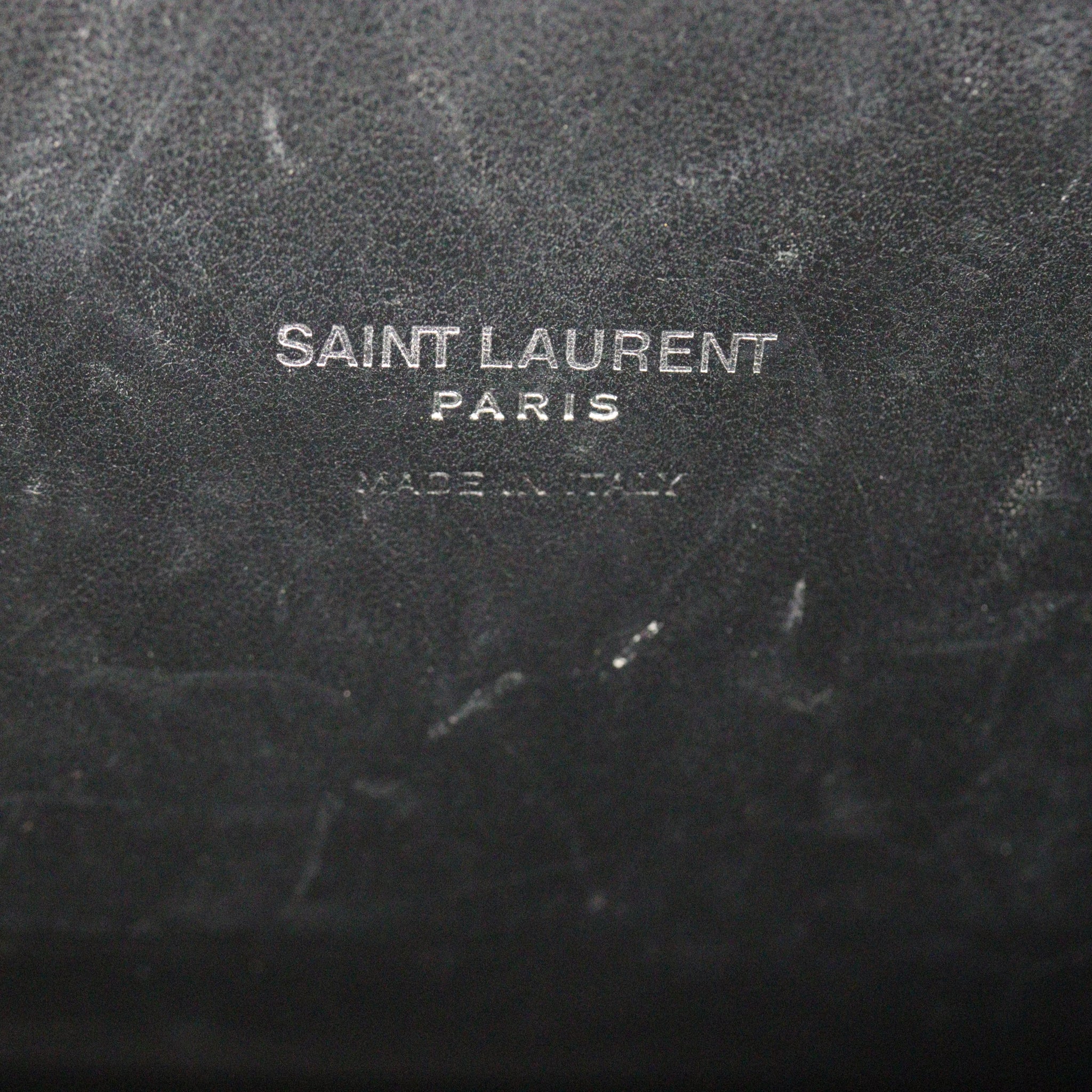 Saint Laurent Sac de Jour Baby Croc Embossed