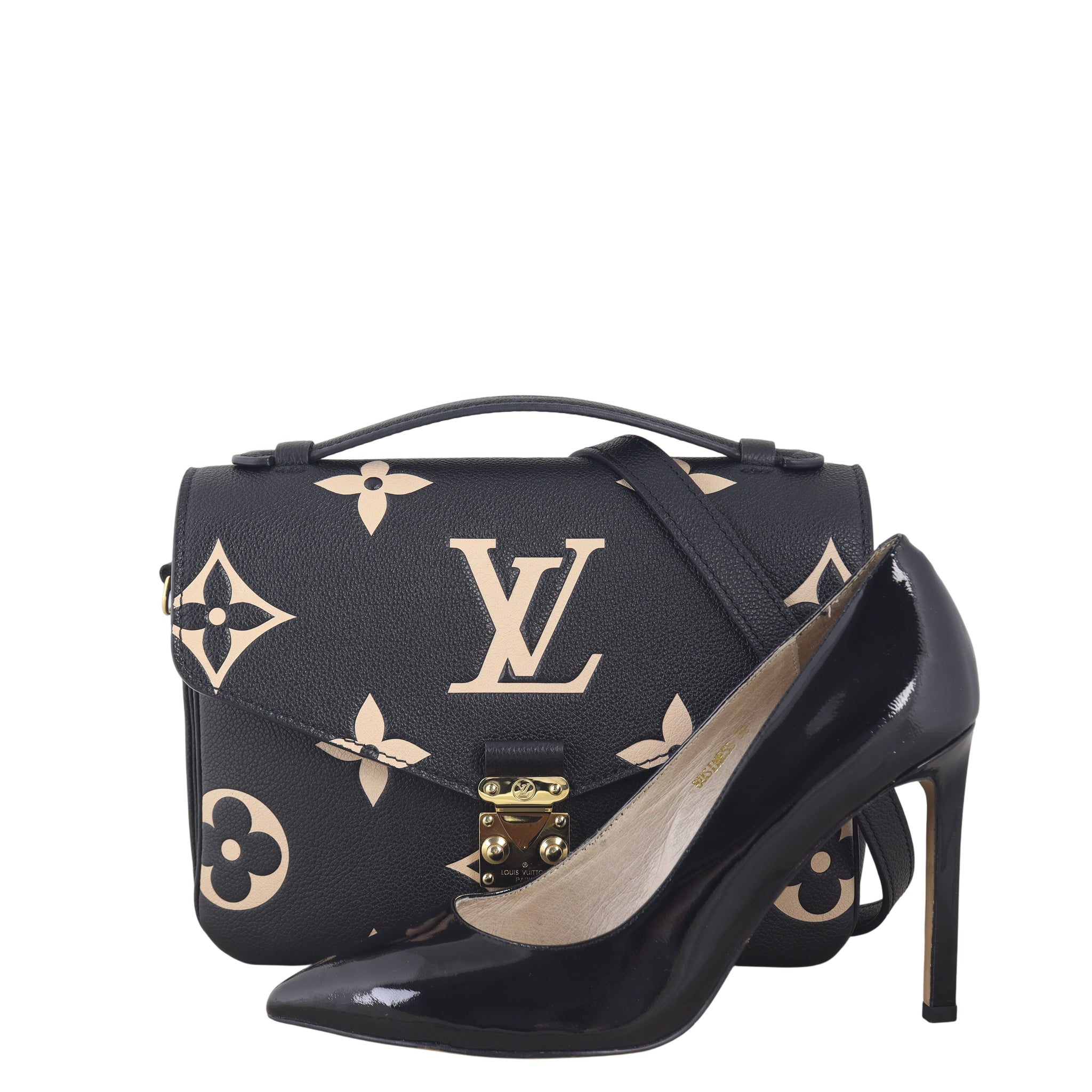 Louis Vuitton Pochette Metis Monogram Empreinte Giant Bicolour