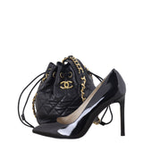 Chanel CC Drawstring Bucket Bag