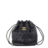Chanel CC Drawstring Bucket Bag