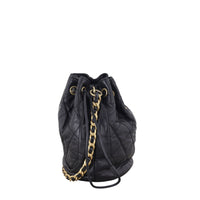Chanel CC Drawstring Bucket Bag