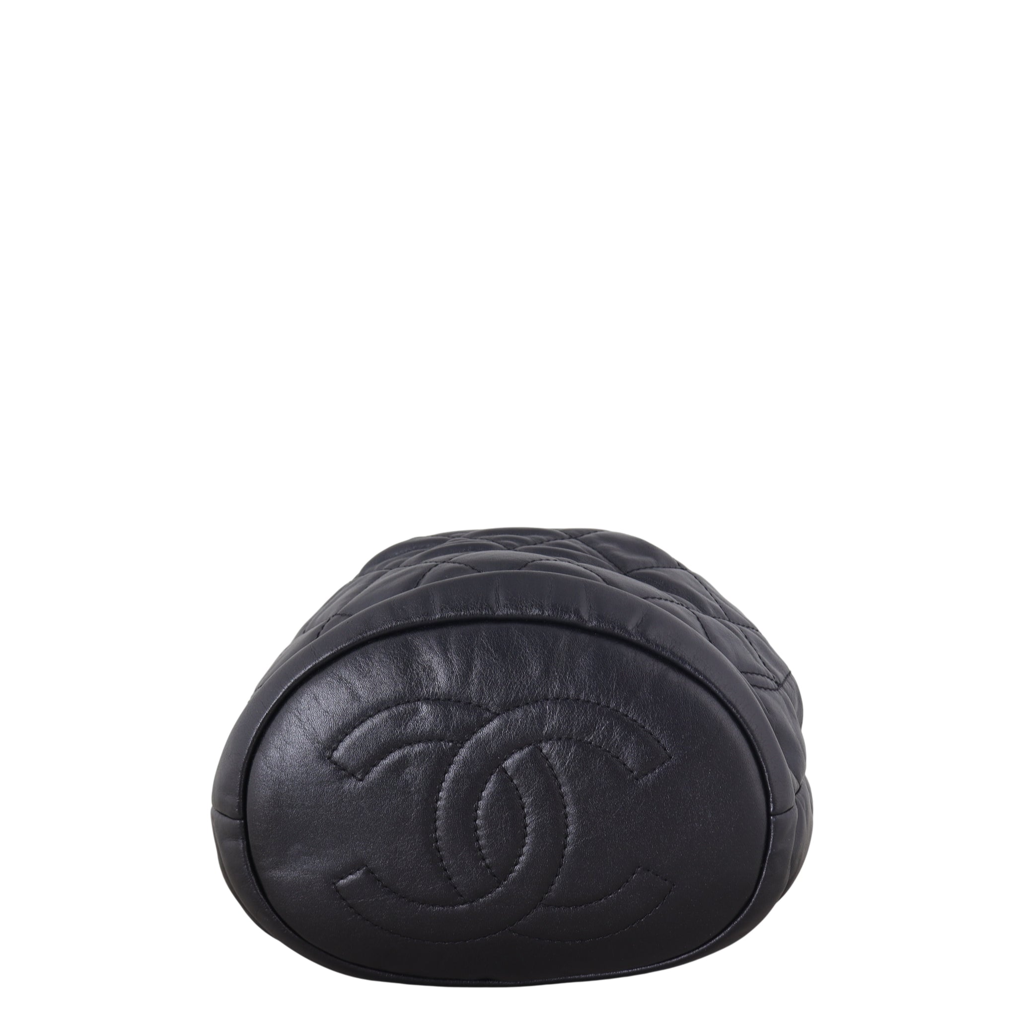 Chanel CC Drawstring Bucket Bag