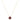 Van Cleef & Arpels Vintage Alhambra Carnelian 18k Yellow Gold Necklace