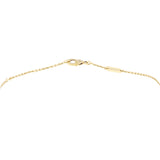 Van Cleef & Arpels Vintage Alhambra Carnelian 18k Yellow Gold Necklace