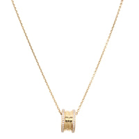 Bvlgari B.Zero1 18k Rose Gold Diamond Necklace