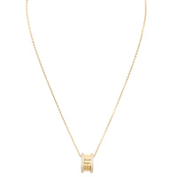 Bvlgari B.Zero1 18k Rose Gold Diamond Necklace