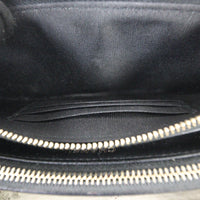 Chanel CC Filigree Double Zip Clutch on Chain