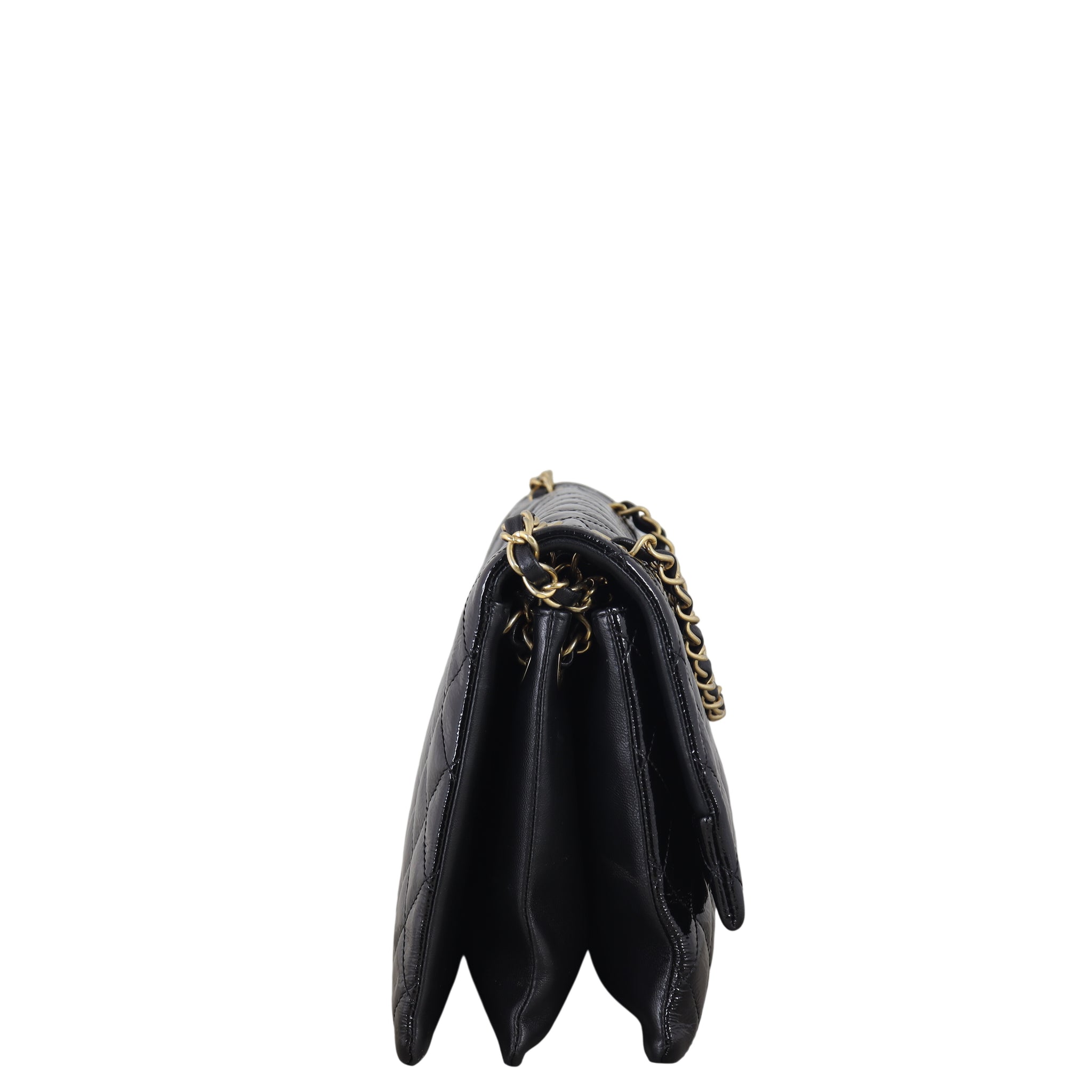 Chanel Pagoda Accordion Flap Bag Patent