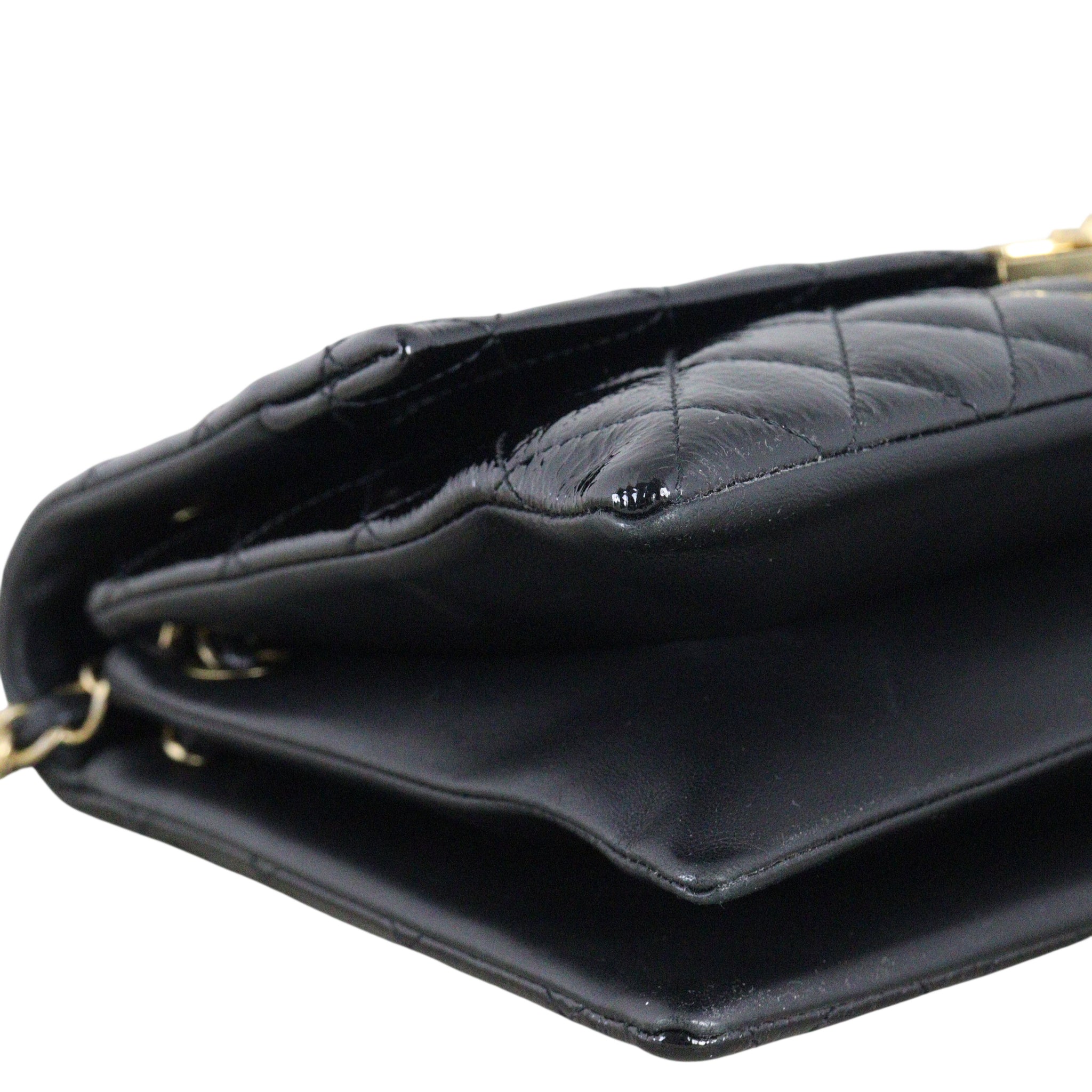 Chanel Pagoda Accordion Flap Bag Patent